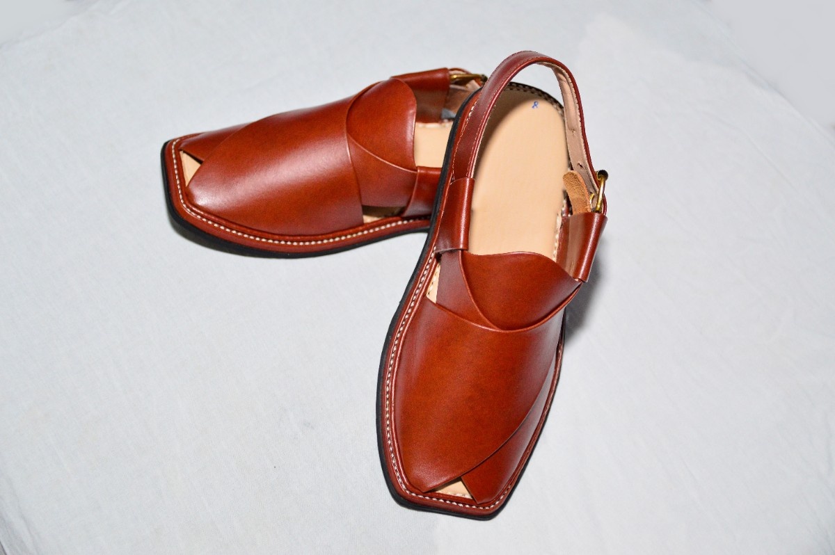 Smart Zalmi Chappal – Brown, Medicated Sole, Round Shape